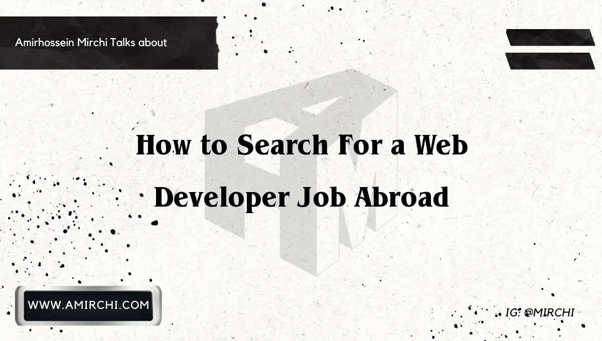 How to Search For a Web Developer Job Abroad
